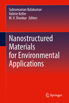 Hardcover Nanostructured Materials for Environmental Applications Book
