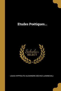 Paperback Etudes Poétiques... [French] Book