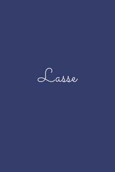 Lasse: notebook with the name on the cover, elegant, discreet, official notebook for notes, dot grid notebook,