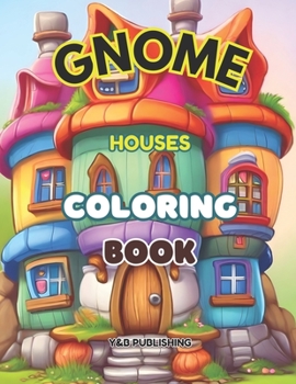 Paperback Gnome Houses Coloring Book