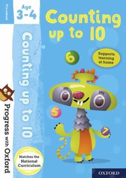 Paperback PWO: Counting Age 3-4 Bk Sticker Book