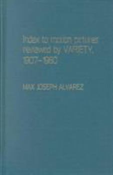 Hardcover Index to Motion Pictures Reviewed by Variety, 1907-1980 Book