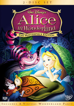 DVD Alice In Wonderland Book
