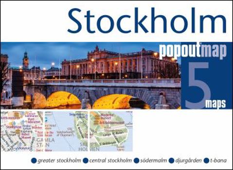 Map Stockholm Popout Map Book