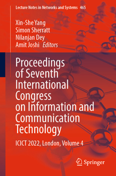 Paperback Proceedings of Seventh International Congress on Information and Communication Technology: Icict 2022, London, Volume 4 Book