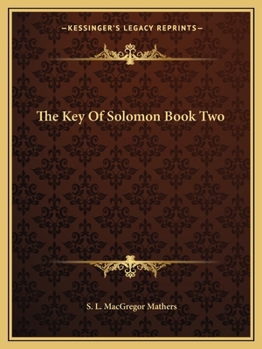 Paperback The Key Of Solomon Book Two Book