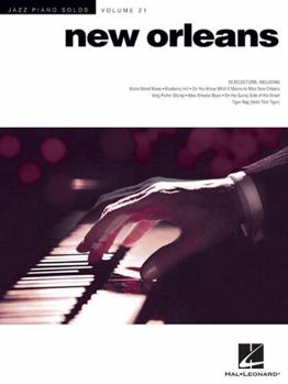 New Orleans Jazz Piano Solos: Jazz Piano Solos Volume 21