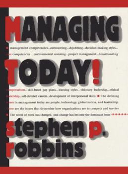 Hardcover Managing Today! Book