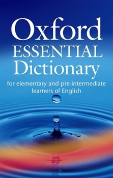 Paperback OXFORD ESSENTIAL DICTIONARY: for elementary and pre-intermediate learners of English Book