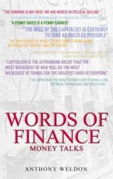 Paperback Words of Finance: Money Talks Book