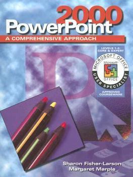 Hardcover PowerPoint 2000: A Comprehensive Approach Book