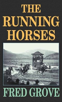 Library Binding The Running Horses [Large Print] Book
