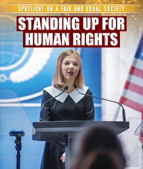 Library Binding Standing Up for Human Rights Book
