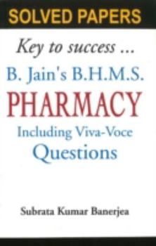 Paperback B Jain's Bhms Solved Papers on Pharmacy Book