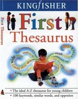 Paperback The Kingfisher First Thesaurus Book