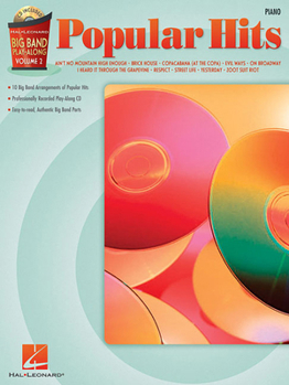 Paperback Popular Hits - Piano: Big Band Play-Along Volume 2 [With CD] Book