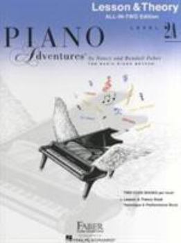 Paperback Piano Adventures: Lesson And Theory Book - Level 2A (Book Only) Book