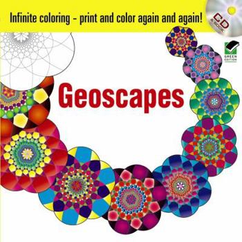 Infinite Coloring Geoscapes CD and Book