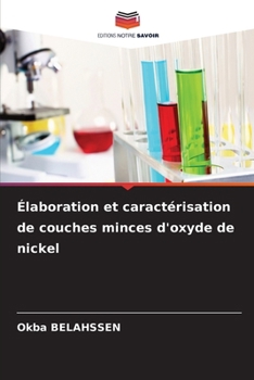 Paperback Élaboration et caractérisation de couches minces d'oxyde de nickel [Spanish] Book