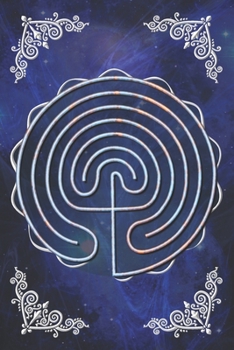 Paperback Meis Galacia - Classic Cretan - Labyrinth Journal: Blue Space Book