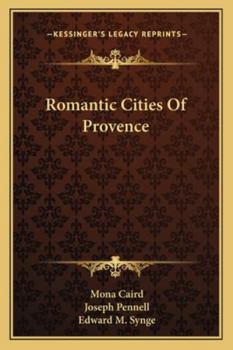 Paperback Romantic Cities of Provence Book