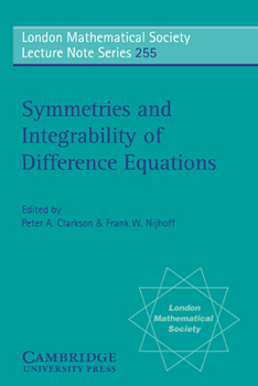 Paperback Symmetries and Integrability of Difference Equations Book