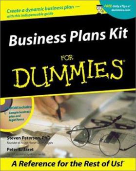 Paperback Business Plans Kit For Dummies Book