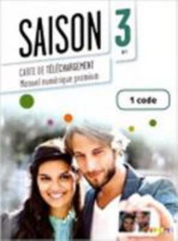 CD-ROM Saison 3 NIV.B1 - Carte de Telechargement Manuel Numerique Eleve/Enseignant - 1 Code [French] Book