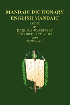 Paperback Mandaic Dictionary: English Mandaic Book