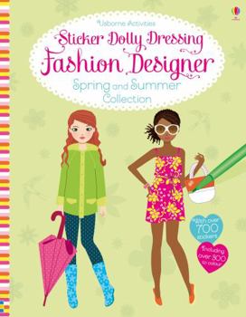 Paperback Sticker Dolly Dressing Fashion Designer Spring and Summer Collection Book