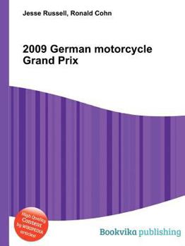 Paperback 2009 German Motorcycle Grand Prix Book