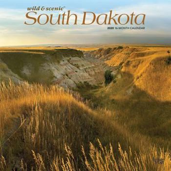 Calendar South Dakota Wild & Scenic 2020 Square Book