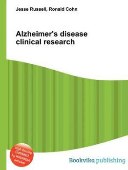 Paperback Alzheimer's Disease Clinical Research Book