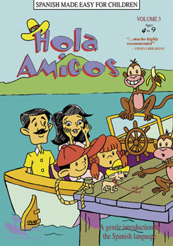 DVD Hola Amigos Volume 3 Book