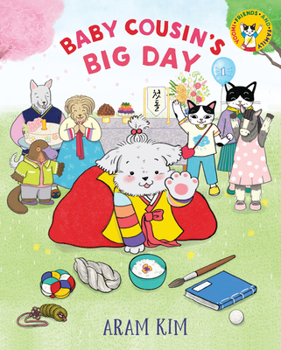 Hardcover Baby Cousin's Big Day Book