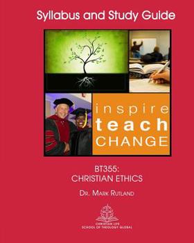 Paperback BT355 Syllabus: Christian Ethics Book
