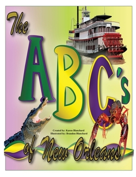 Paperback ABC's of New Orleans Book