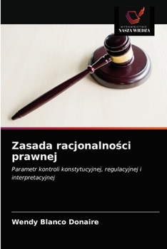 Paperback Zasada racjonalno&#347;ci prawnej [Polish] Book
