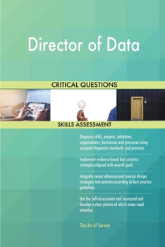 Paperback Director of Data Critical Questions Skills Assessment Book