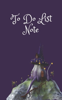 Paperback To Do List Note: Personal Activities Things to Accomplish, Easy Glance. Book
