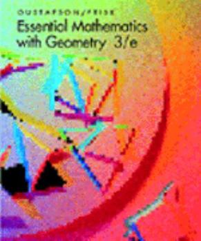 Paperback Essential Mathematics with Geometry Book