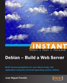 Paperback Instant Debian: Build a Web Server Book