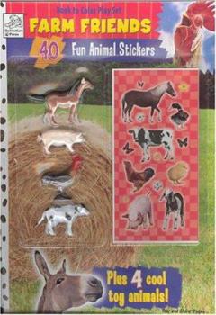 Paperback Farm Friends Play Set with Sticker and Other Book
