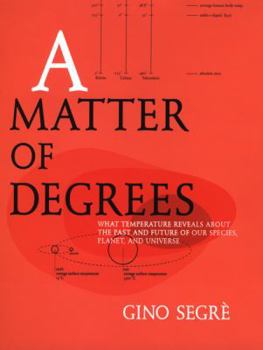 Hardcover A Matter of Degrees: What Temperature Reveals Abt Past Future Our Species Planetuniverse Book