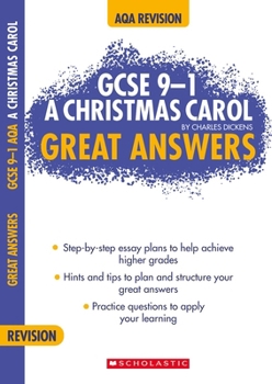 Paperback A Christmas Carol (GCSE 9-1 Great Answers) Book