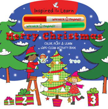 Board book Merry Christmas: Color Play & Learn Wipe-Clean Activity Book