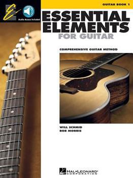 Paperback Essential Elements for Guitar - Book 1 (Book/Online Audio) [With CD] Book