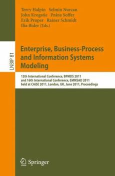 Paperback Enterprise, Business-Process and Information Systems Modeling: 12th International Conference, Bpmds 2011, and 16th International Conference, Emmsad 20 Book