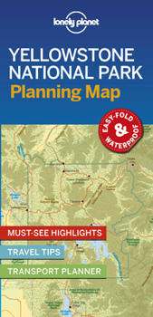 Loose Leaf Lonely Planet Yellowstone National Park Planning Map Book