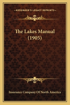 Paperback The Lakes Manual (1905) Book